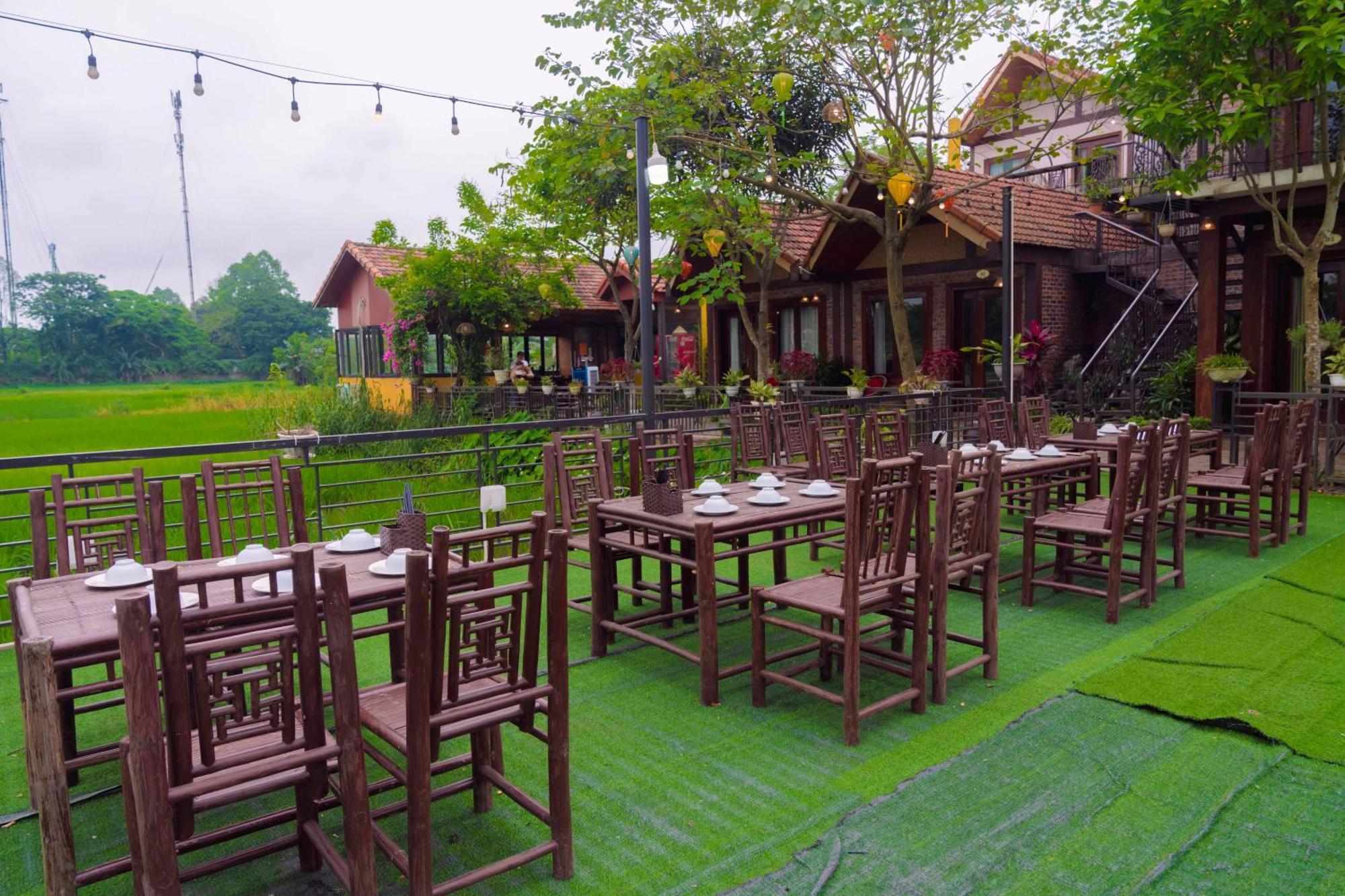 Apartamento Papaya Bungalow & Rice Fields Ninh Binh Exterior foto